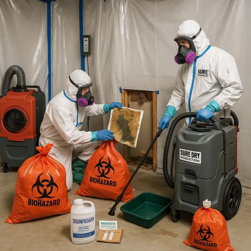 Contaminated Water Handling Protocols process in Travis Ranch, TX