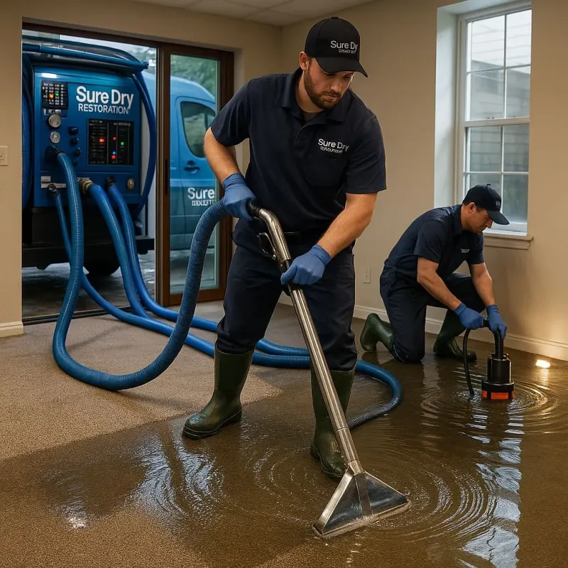Water Extraction and Removal process in Travis Ranch, TX